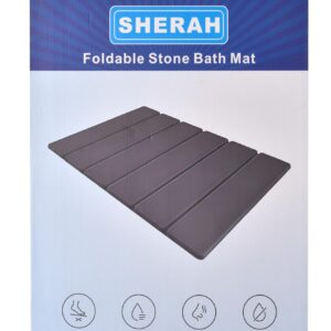 Foldable Stone Bath Mat