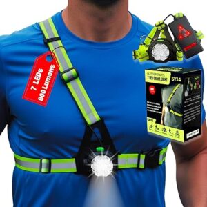 Rechargeable Running Lights for Runners